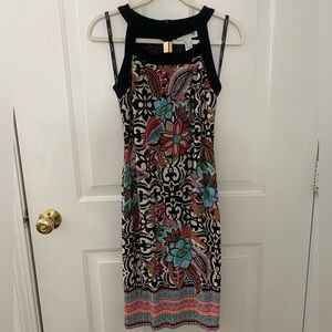Fun print classy dress